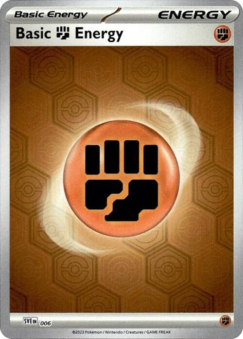 Image for Basic Fighting Energy (6) (SFA) - Pokemon