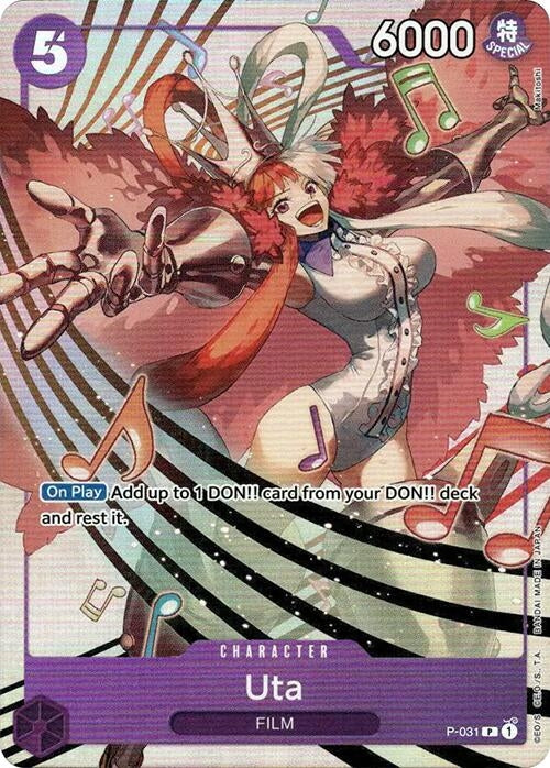 Image for Uta - P-031 (Premium Card Collection -Uta-) (P-031) (OP-PR) - One Piece Card Game