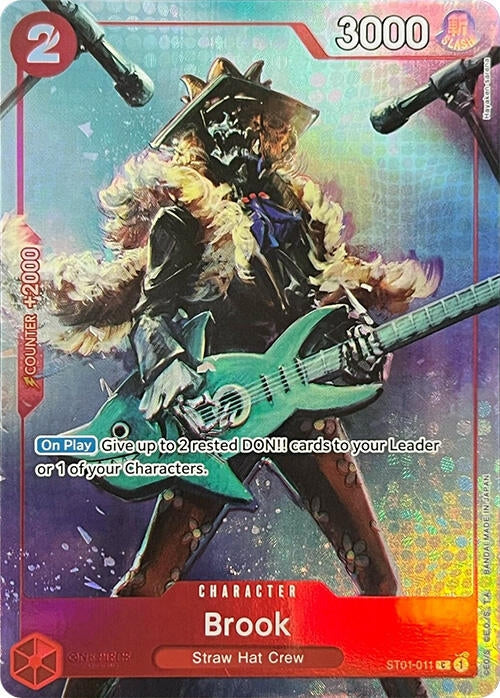 Image for Brook (Premium Card Collection -BANDAI CARD GAMES Fest. 23-24 Edition-) (ST01-011) (OP-PR) - One Piece Card Game