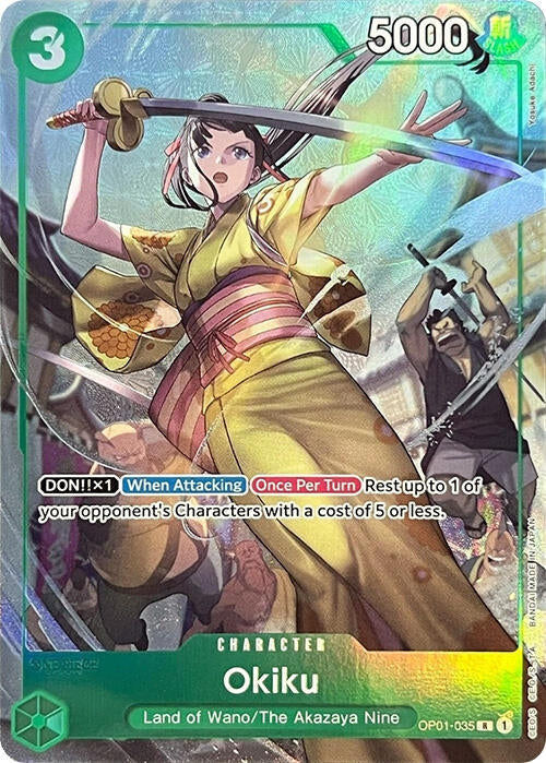 Image for Okiku (Premium Card Collection -BANDAI CARD GAMES Fest. 23-24 Edition-) (OP01-035) (OP-PR) - One Piece Card Game