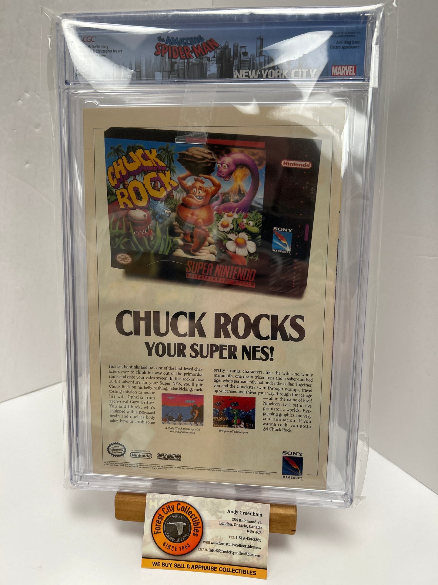 Amazing Spider-man: Skating On Thin ice #1 (White Pages) {CGC 9.8}