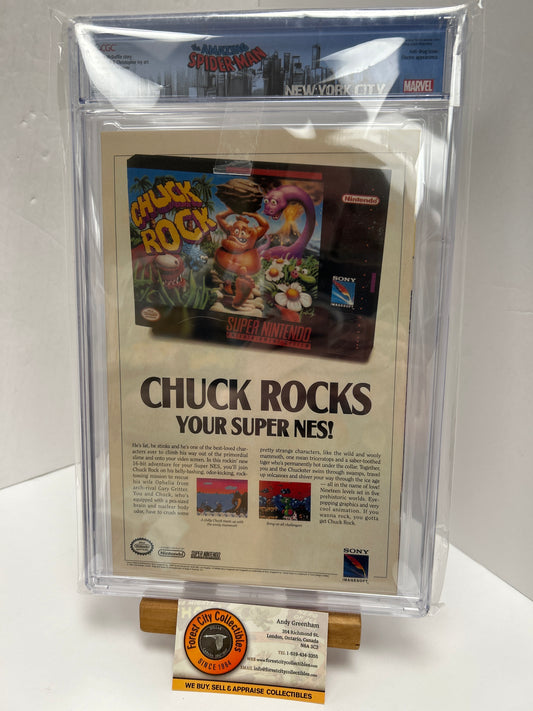 Amazing Spider-man: Skating On Thin ice #1 (White Pages) {CGC 9.8}