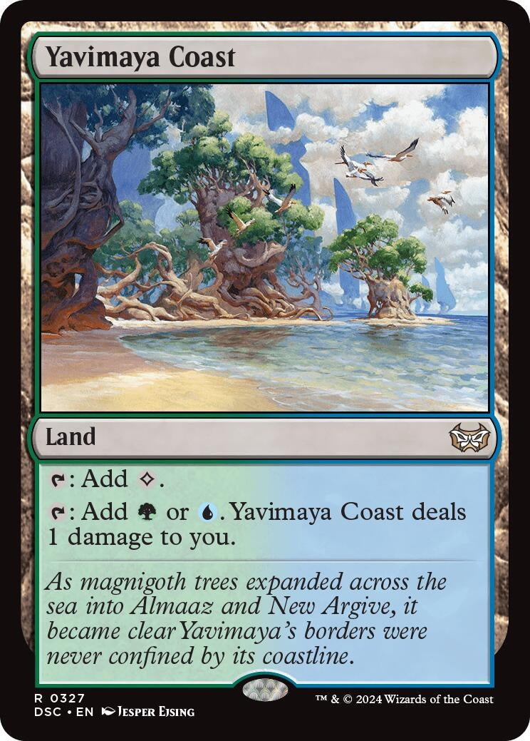 Image for Yavimaya Coast (327) (DSC) - Magic: The Gathering