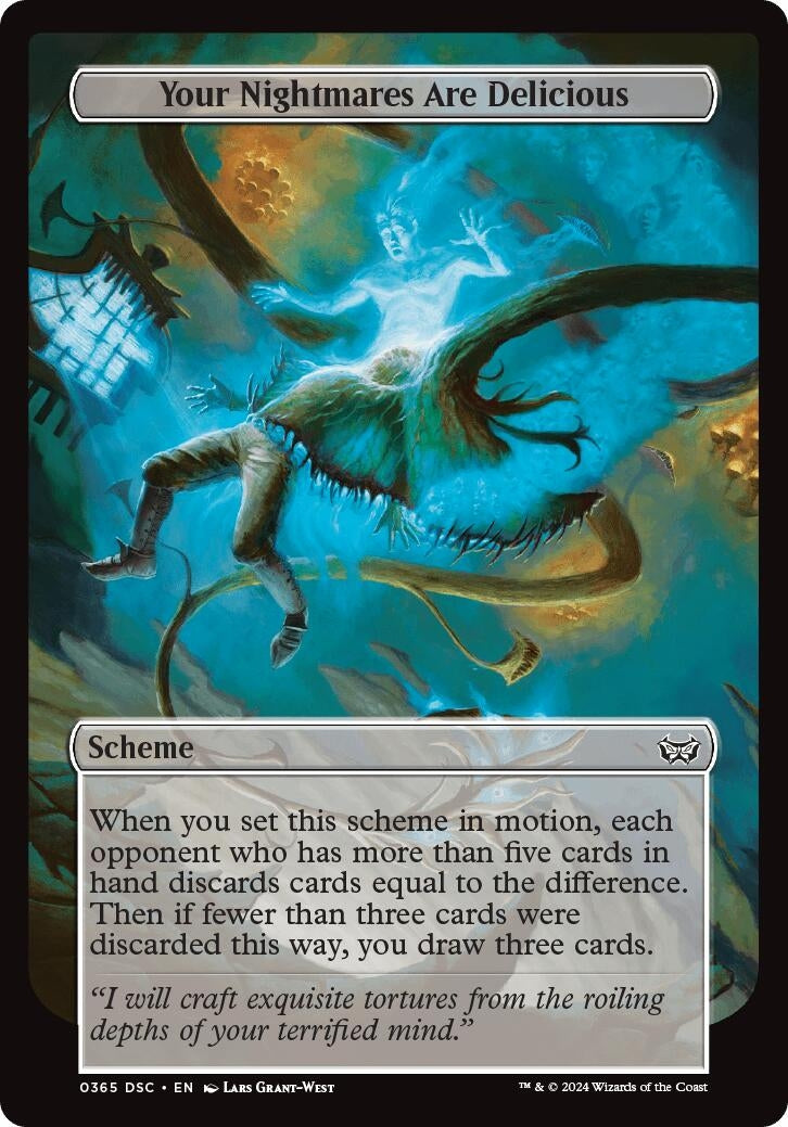 Image for Your Nightmares Are Delicious (Full Art) (365) (A:DSC) - Magic: The Gathering