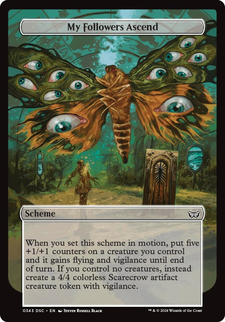Image for My Followers Ascend (Full Art) (343) (A:DSC) - Magic: The Gathering