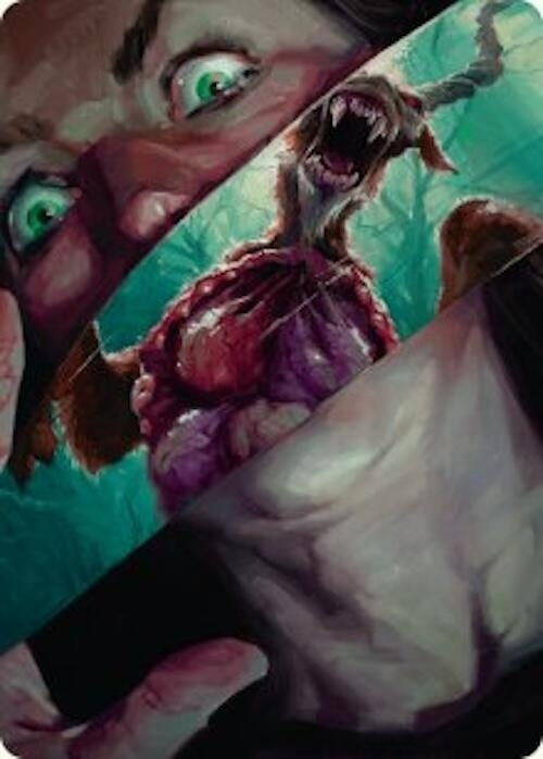 Image for Hauntwoods Shrieker Art Card (40) (ASDSK) - Magic: The Gathering
