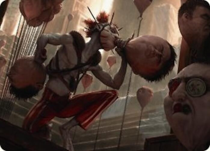 Image for The Jolly Balloon Man Art Card (18) (ASDSK) - Magic: The Gathering