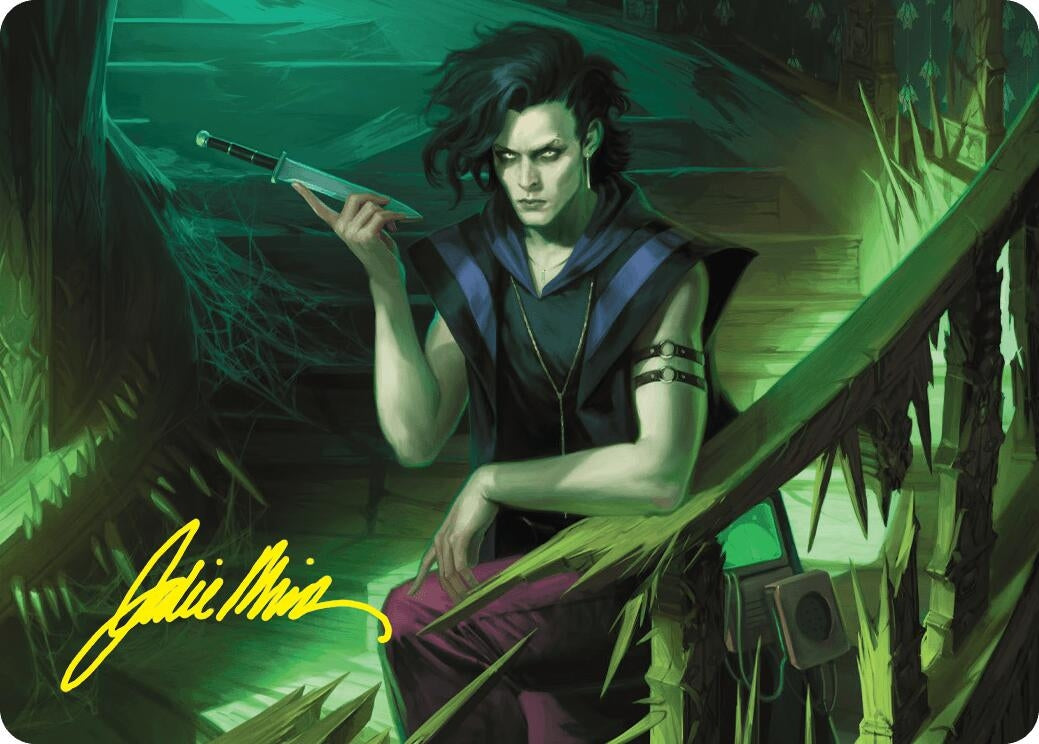Image for Winter, Misanthropic Guide Art Card (Gold-Stamped Signature) (24) (ASDSK) - Magic: The Gathering