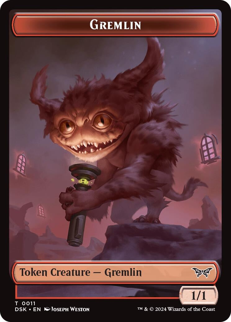 Image for Gremlin Token (11) (DSK) - Magic: The Gathering