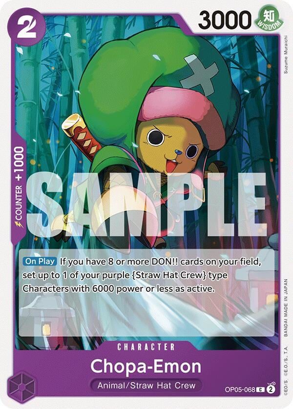 Image for Chopa-Emon (OP05-068) (ST-18) - One Piece Card Game