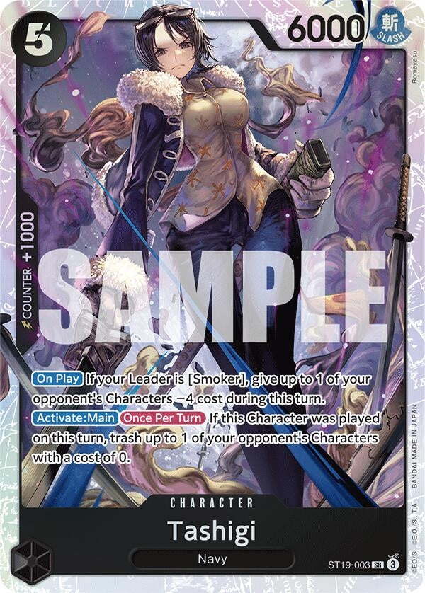 Image for Tashigi (ST19-003) (ST-19) - One Piece Card Game
