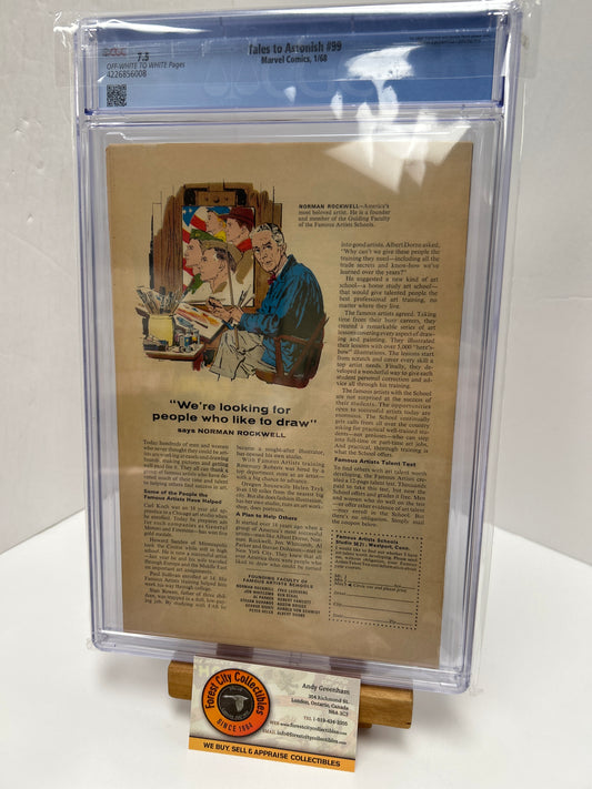 Tales to Astonish #99 (OFF-White to White Pages) {CGC 7.5}