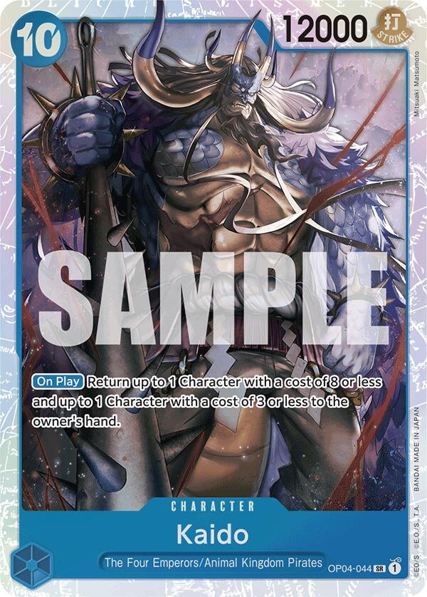 Image for Kaido (OP04-044) (Reprint) (OP04-044) (PRB-01) - One Piece Card Game