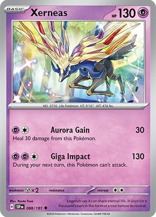 Image for Xerneas (088/191) (SSP) - Pokemon