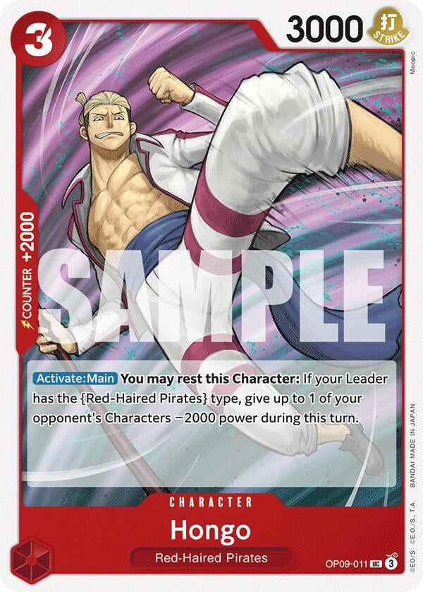 Image for Hongo (OP09-011) (OP09) - One Piece Card Game