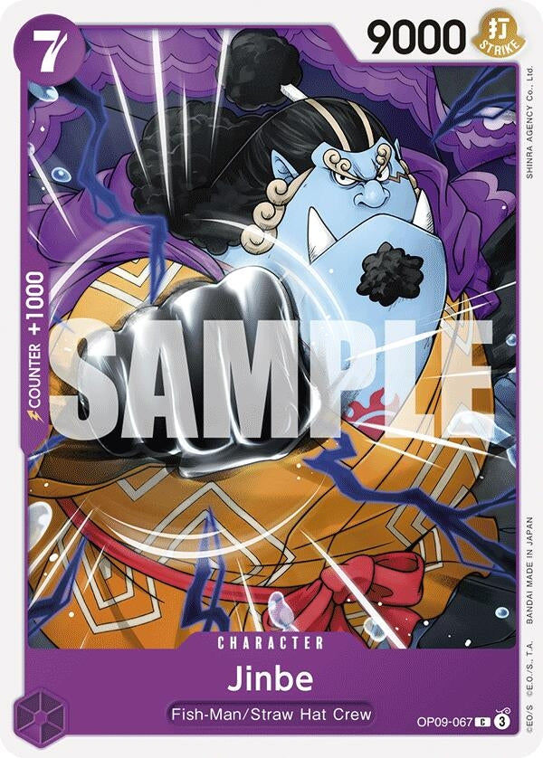 Image for Jinbe (OP09-067) (OP09) - One Piece Card Game