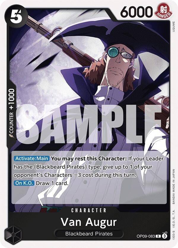 Image for Van Augur (OP09-083) (OP09) - One Piece Card Game