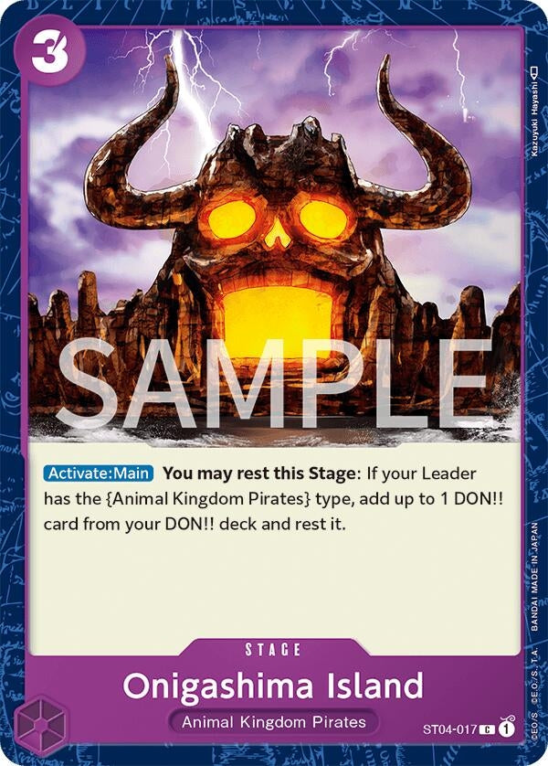 Image for Onigashima Island (ST04-017) (OPRP) - One Piece Card Game