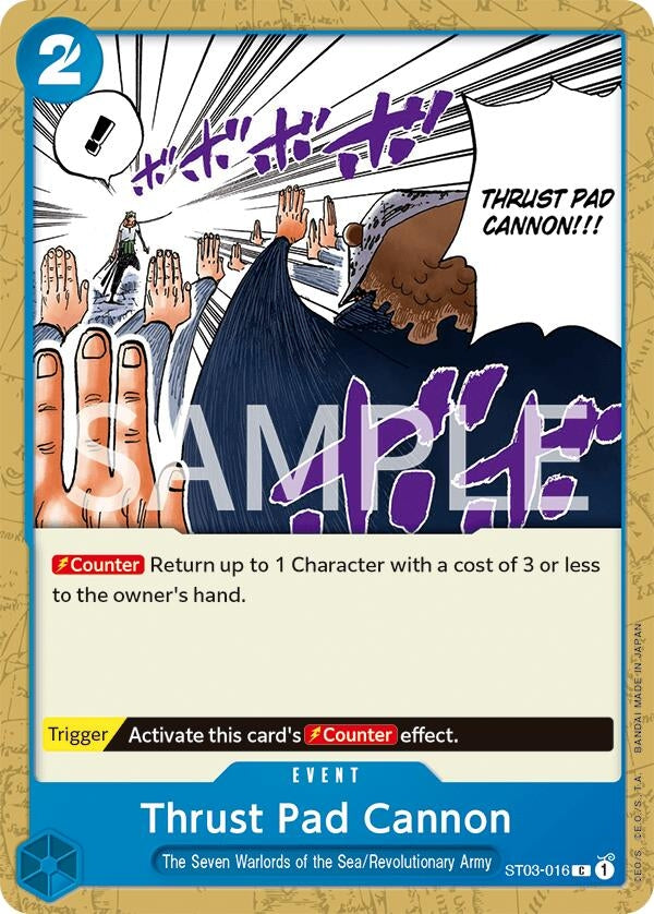 Image for Thrust Pad Cannon (ST03-016) (OPRP) - One Piece Card Game