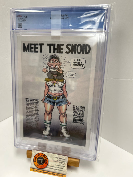 Snoid Comics #nn (White Pages) {CGC 9.4}