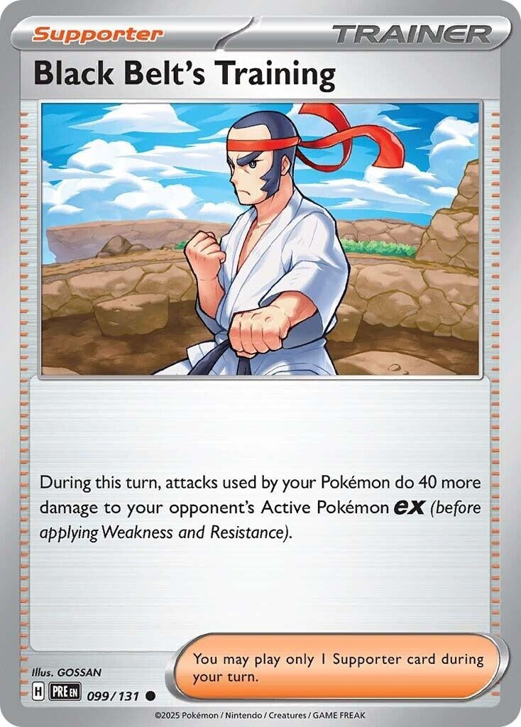 Image for Black Belt's Training (099/131) (PRE) - Pokemon