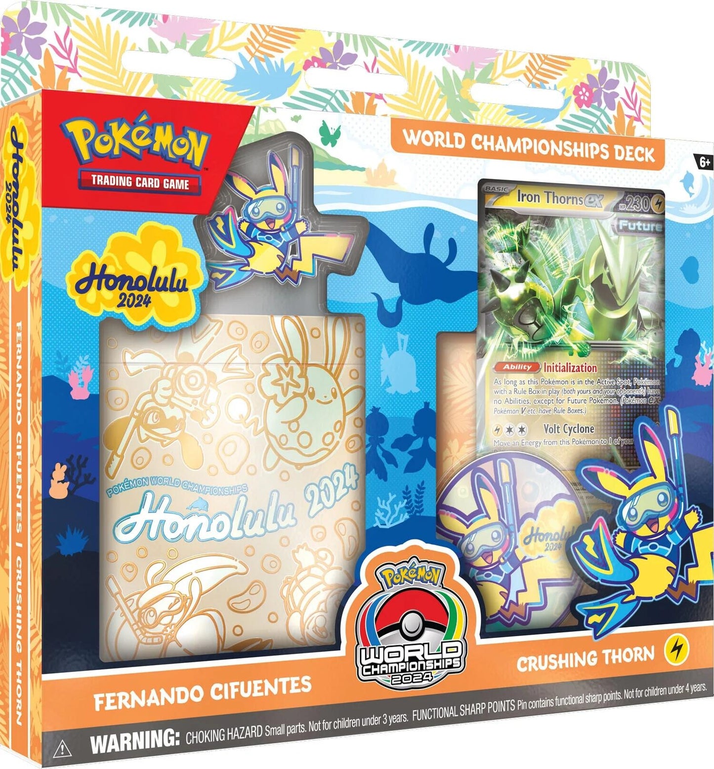 Image for 2024 World Championship Deck: Fernando Cifuentes (Crushing Thorn) - Pokemon