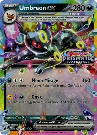 Umbreon ex - 060/131 - Promo (Prismatic Evolutions Stamp)