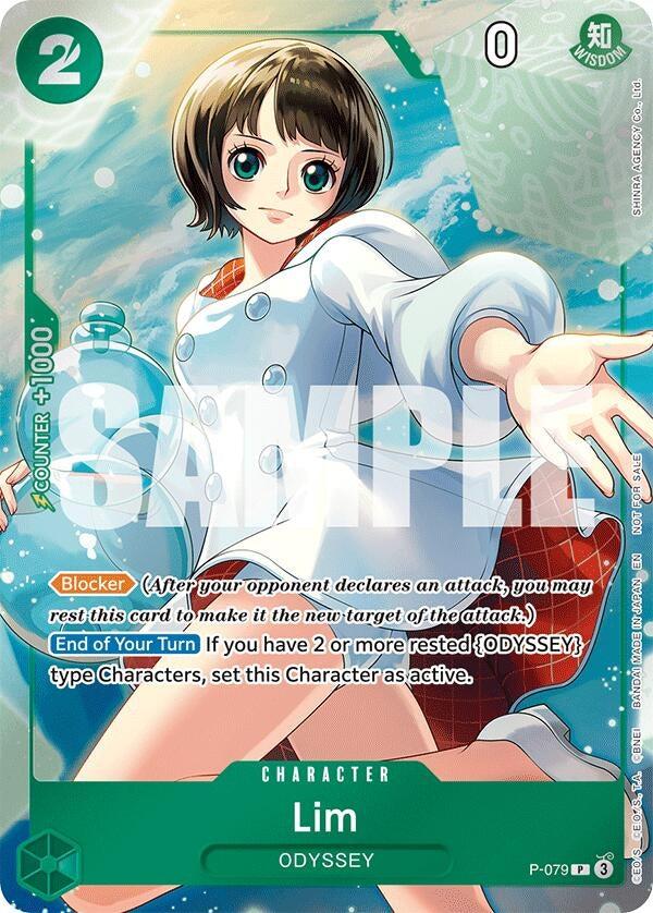Image for Lim (Event Pack Vol. 6) (P-079) (OP-PR) - One Piece Card Game