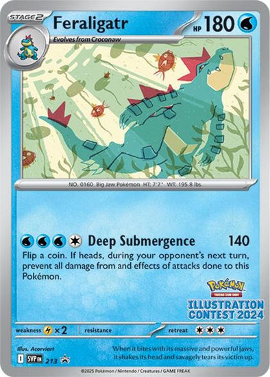 Feraligatr - SVP213 - Promo (Illustration Contest 2024)