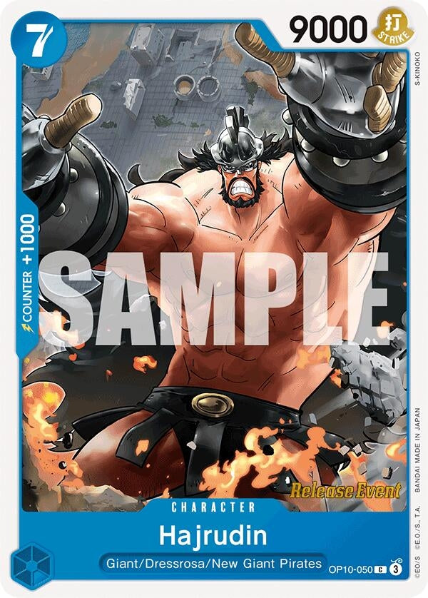 Image for Hajrudin (OP10-050) (OP10 RE) - One Piece Card Game