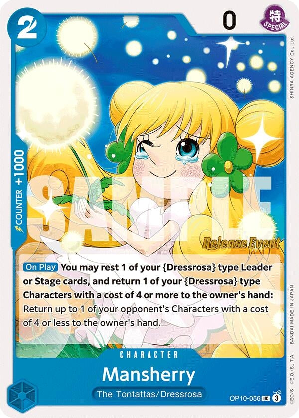Image for Mansherry (OP10-056) (OP10 RE) - One Piece Card Game