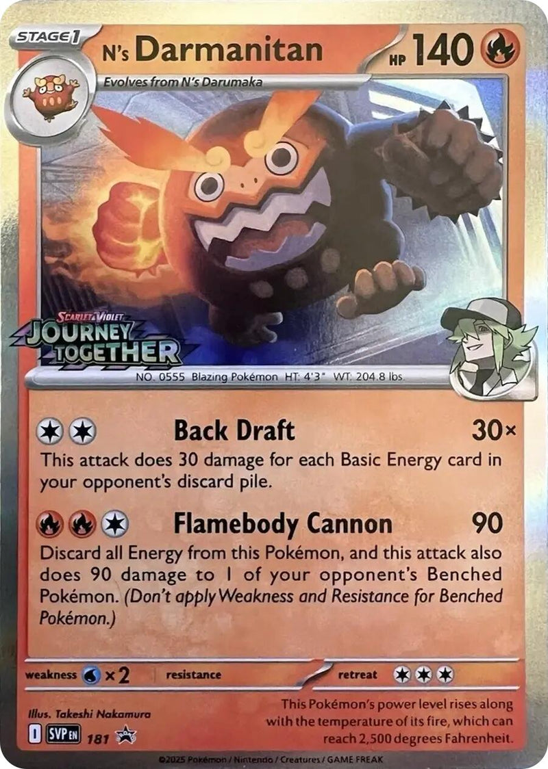 N's Darmanitan - 181 - SV: Scarlet & Violet Promo Cards
