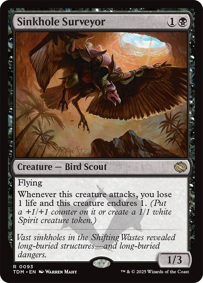 Image for Sinkhole Surveyor (93) (TDM) - Magic: The Gathering
