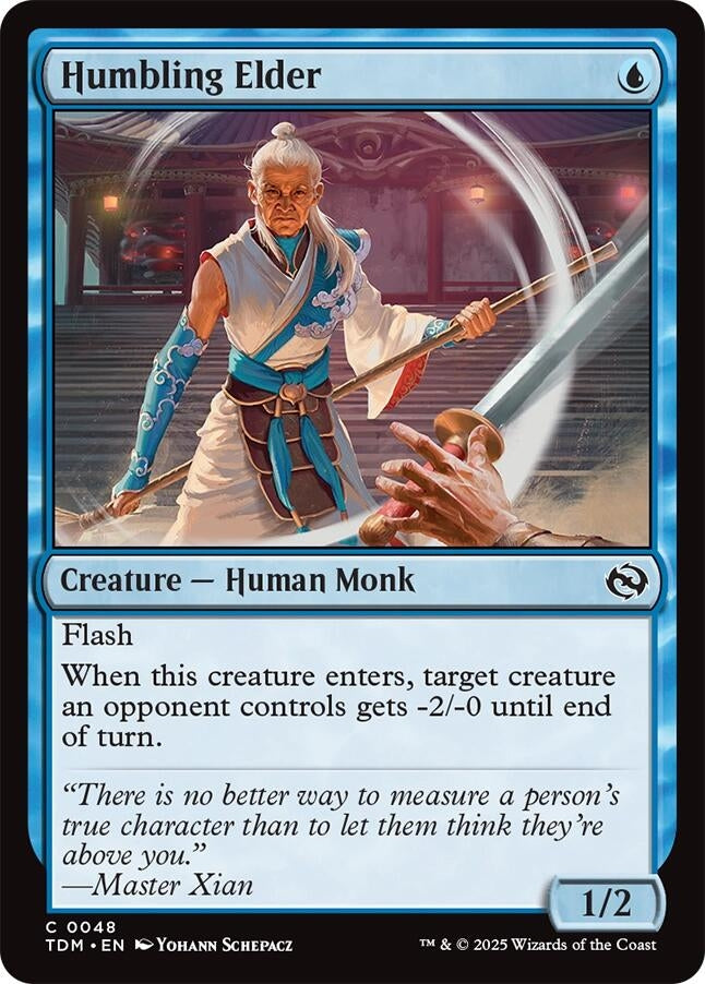 Image for Humbling Elder (48) (TDM) - Magic: The Gathering