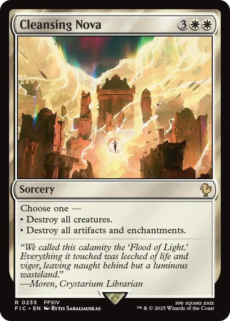 Image for Cleansing Nova (235) (FIC) - Magic: The Gathering