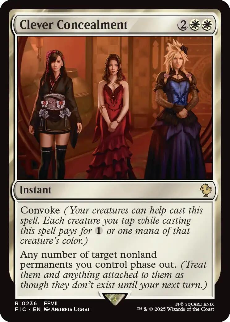 Image for Clever Concealment (236) (FIC) - Magic: The Gathering