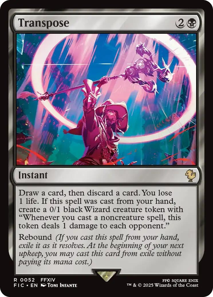 Image for Transpose (52) (FIC) - Magic: The Gathering