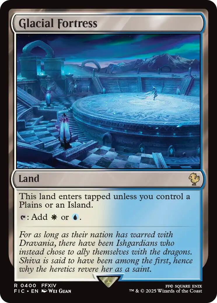 Image for Glacial Fortress (400) (FIC) - Magic: The Gathering