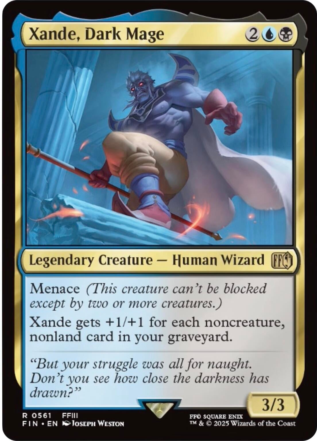 Image for Xande, Dark Mage (561) (FIN) - Magic: The Gathering