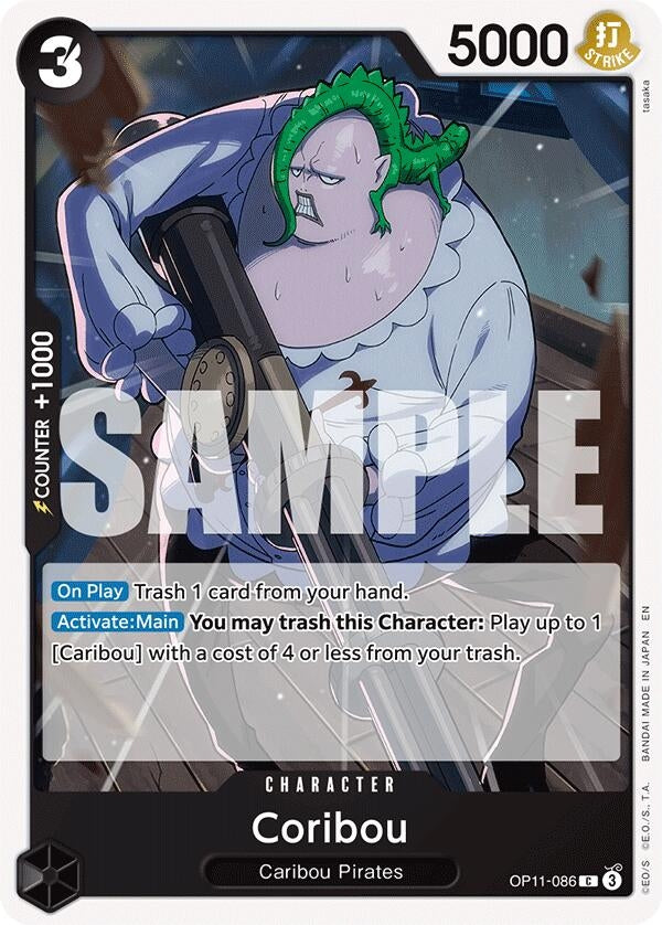 Image for Coribou (OP11-086) (OP11) - One Piece Card Game