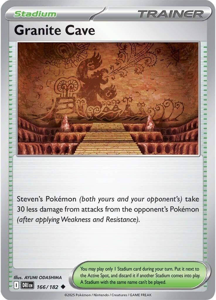 Image for Granite Cave (166/182) (DRI) - Pokemon