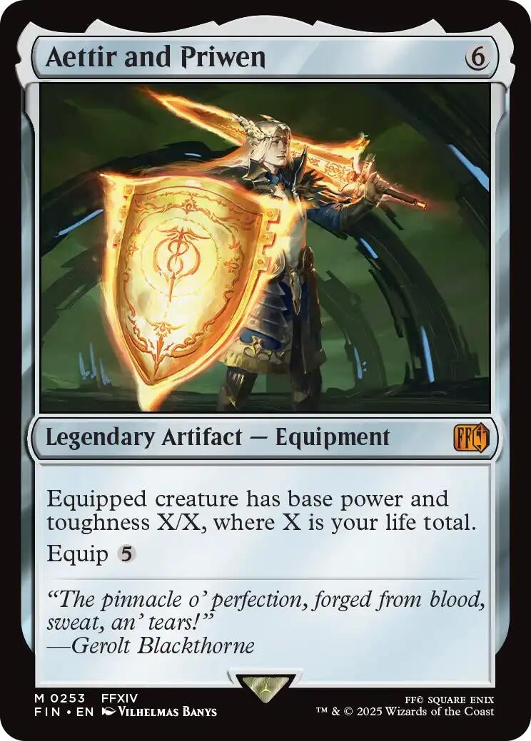 Image for Aettir and Priwen (253) (FIN) - Magic: The Gathering