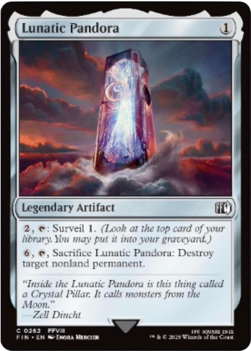 Image for Lunatic Pandora (262) (FIN) - Magic: The Gathering
