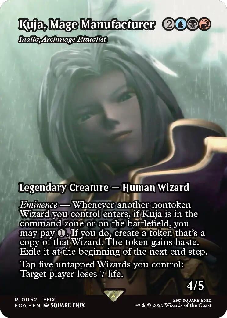Image for Kuja, Mage Manufacturer - Inalla, Archmage Ritualist (Showcase) (52) (FCA) - Magic: The Gathering