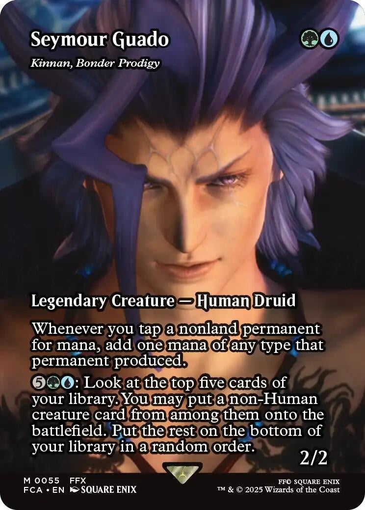Image for Seymour Guado - Kinnan, Bonder Prodigy (Showcase) (55) (FCA) - Magic: The Gathering