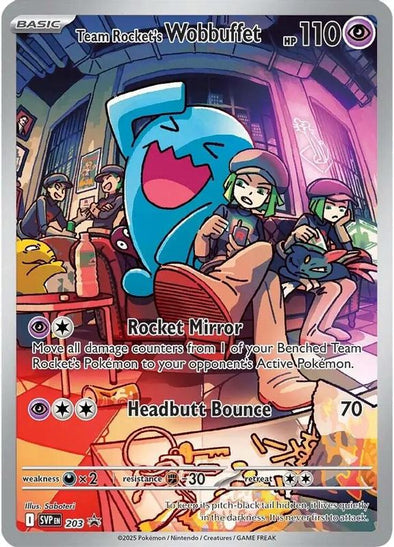 Team Rocket's Wobbuffet - 203 - Promo