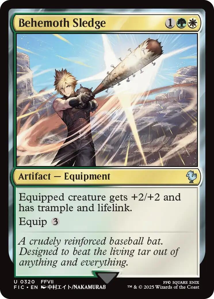 Image for Behemoth Sledge (Surge Foil) (320) (FIC) - Magic: The Gathering