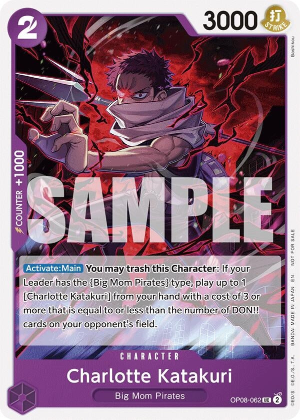 Image for Charlotte Katakuri (Tournament Pack 2025 Vol. 3) (OP08-062) (OP-PR) - One Piece Card Game