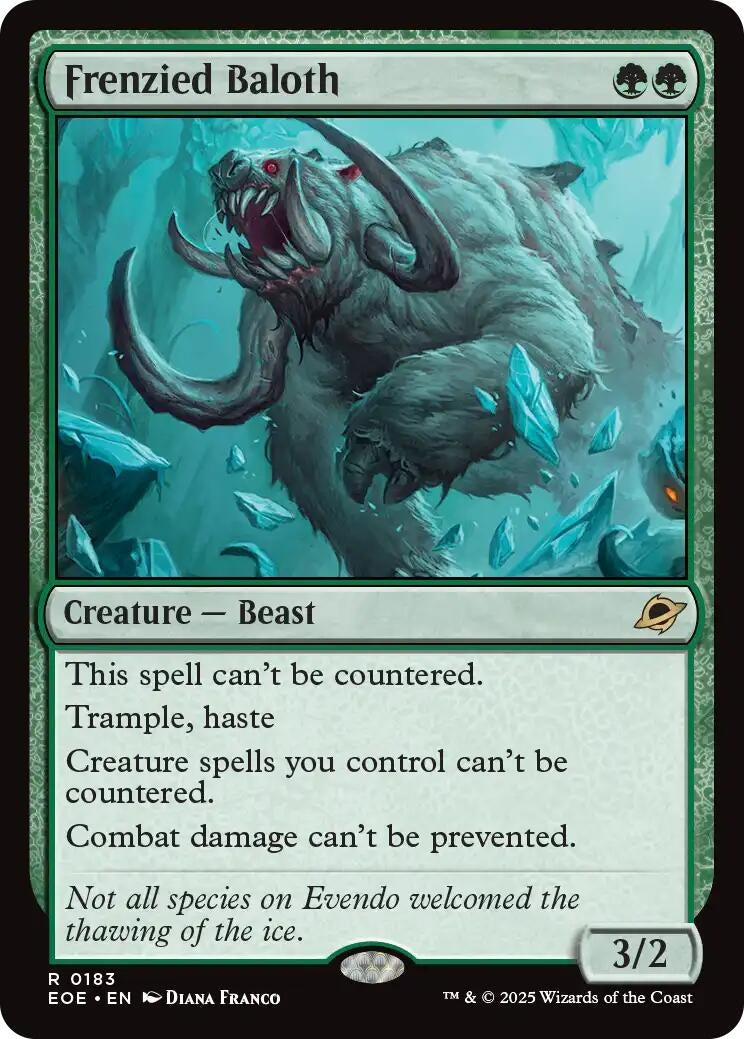 Image for Frenzied Baloth (183) (EOE) - Magic: The Gathering