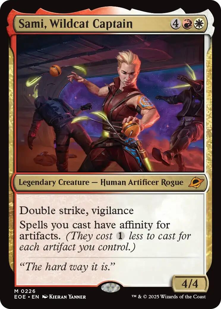 Image for Sami, Wildcat Captain (226) (EOE) - Magic: The Gathering